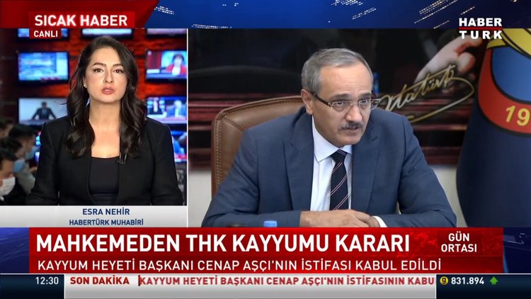 THK Başkanı'nın istifası kabul edildi!