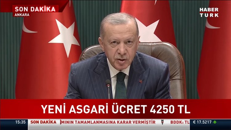 Asgari ücret 4 bin 253,4 TL oldu! Öte yandan gelir vergisi ve damga vergisi de kalktı!