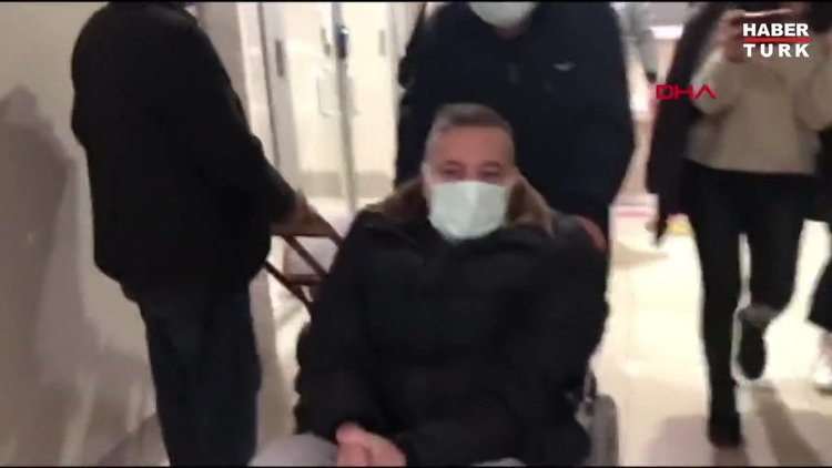Mehmet Ali Erbil tekerlekli sandalye ile adliyede!