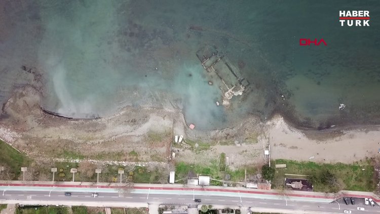 İznik Gölü'nde çekilme arttı: balıkçı kayıkları karaya oturdu, adacıklar oluştu