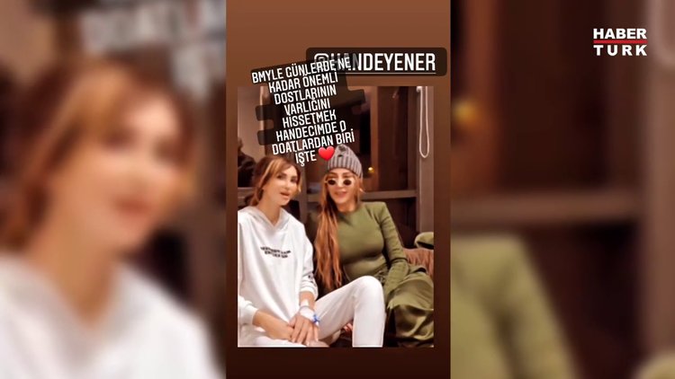Hande Yener'den Seren Serengil'e ziyaret