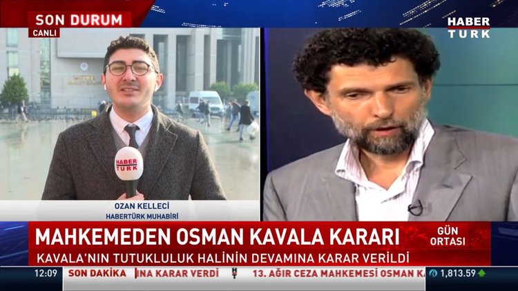 Mahkemeden Osman Kavala kararı