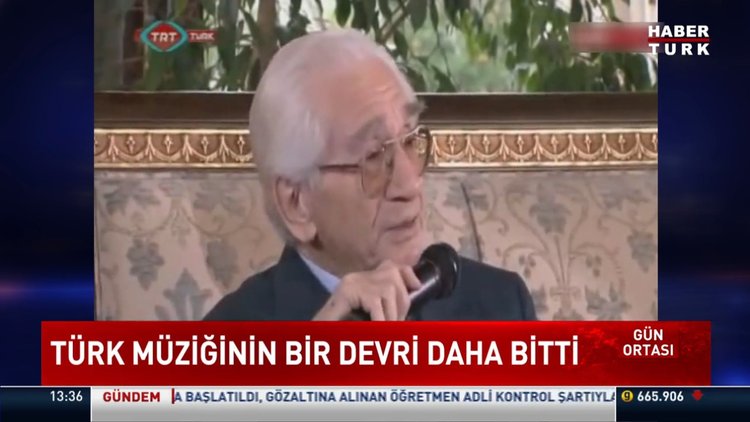 Devlet sanatçısı Prof. Dr. Alaeddin Yavaşca vefat etti
