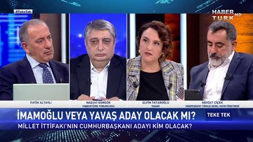 Teke Tek - 28 Aralık 2021 (Ekrem İmamoğlu veya Mansur Yavaş aday olacak mı?)