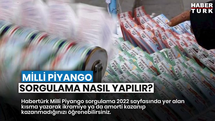 Milli Piyango 2022 çekiliş sonuçları nasıl sorgulanır? | MPİ 2022