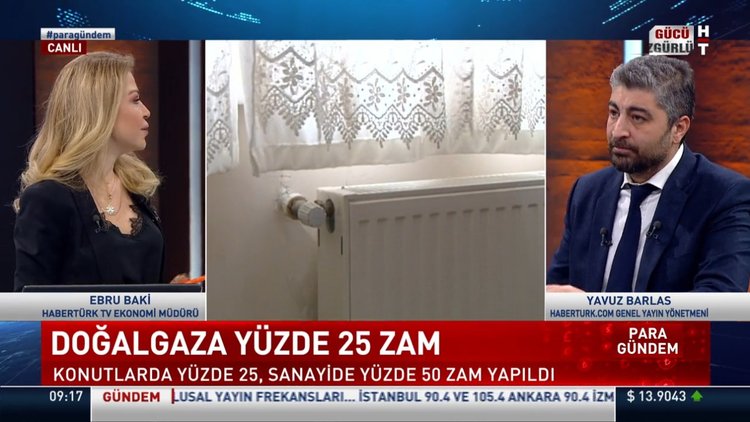 Doğalgaza yüzde 25 zam!