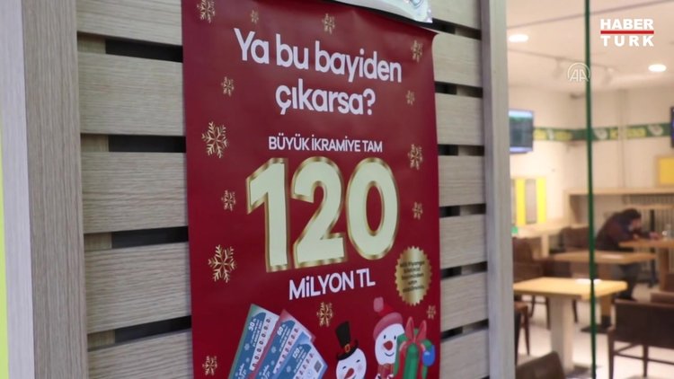 Büyük ikramiyenin satıldığı bayiden mesaj