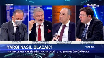 Teke Tek - 4 Ocak 2022 (Güçlendirilmiş Parlamenter Sistem nasıl işleyecek?)