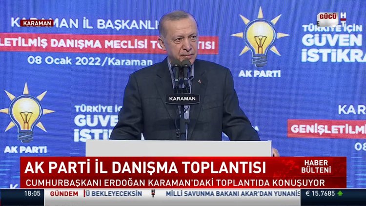 Cumhurbaşkanı Erdoğan'dan AK Parti İl Danışma Toplantısı'nda açıklamalar