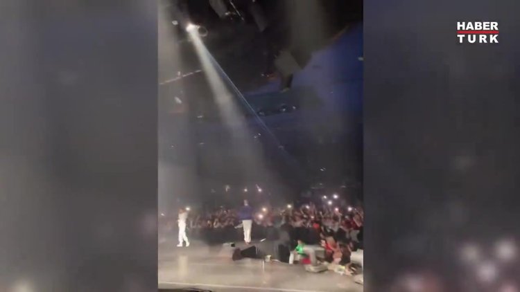 Aleyna Tilki'nin de gittiği 'Uzi'nin konserini polis bastı!