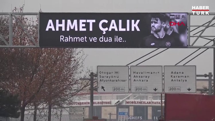 Konya Ahmet Çalık için yasta