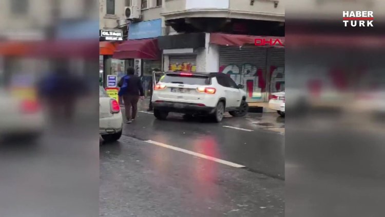 Beyoğlu'nda değnekçilere operasyon