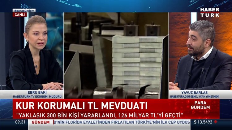 Döviz mevduatı 2.2 milyar dolar azaldı