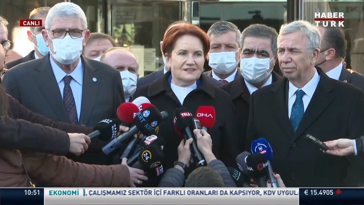 Akşener'den Yavaş'a ziyaret