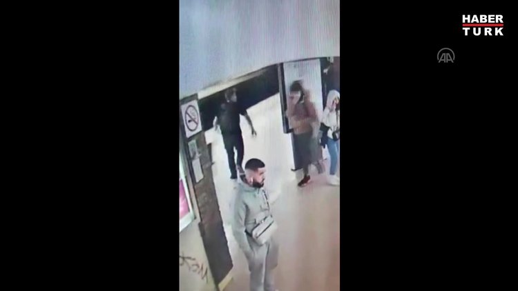 Belçika'da metro raylarına itilen kadın, tren son anda durunca kurtuldu
