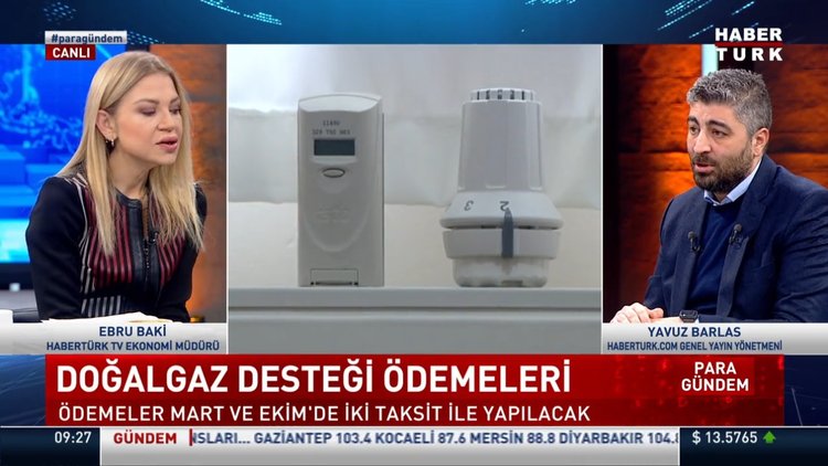 Doğalgaza kademeli tarife ve hanelere destek