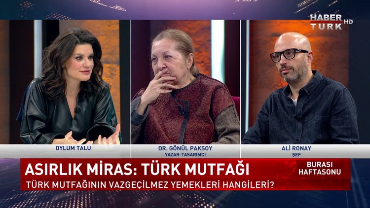 Burası Haftasonu - 22 Ocak 2022 (Türk mutfağının vazgeçilmez yemekleri hangileri?)