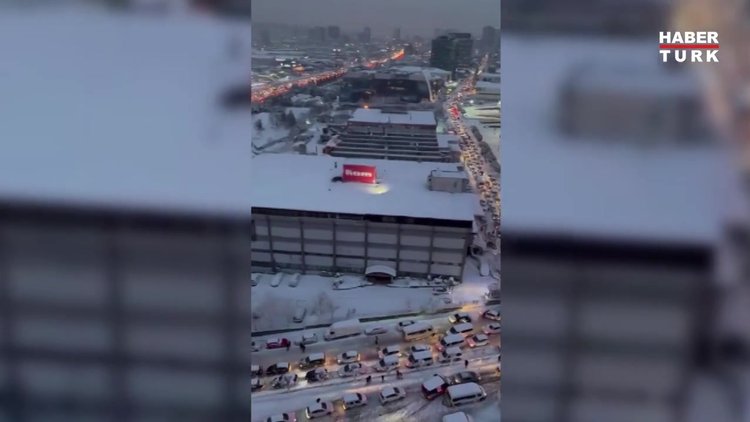 İstanbul'da kar esareti