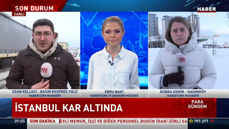 İstanbul karlar altında! 13:00'a kadar özel araçla trafiğe çıkmak yasak