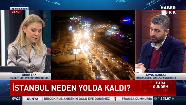 İstanbul'da karla mücadele