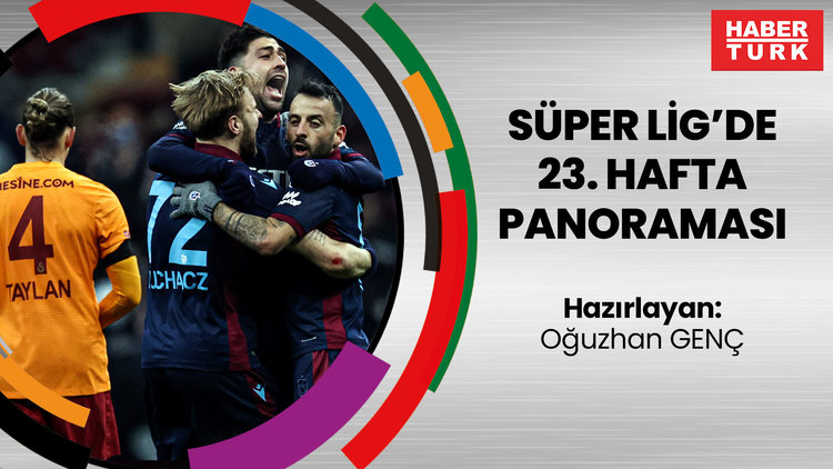 Süper Lig'de 23. haftanın panoraması!