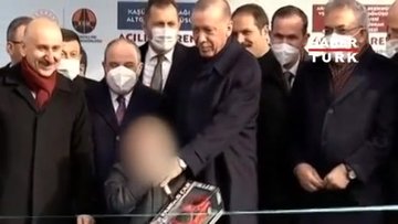 Cumhurbaşkanı Erdoğan’ın mikrofon uzattığı çocuk "Bay Kemal" dedi