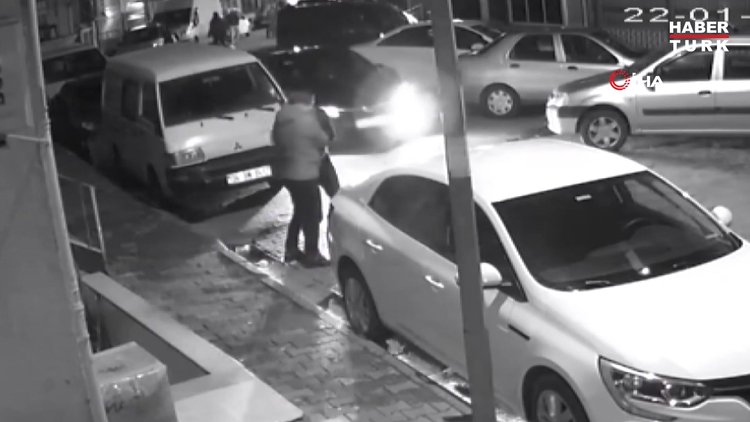 İstanbul'da cinayet anları kamerada