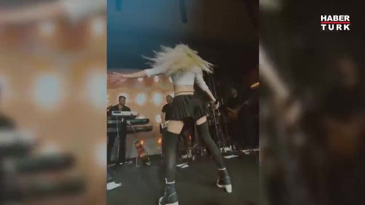 Aleyna Tilki, dans performansıyla Uludağ'ı salladı!