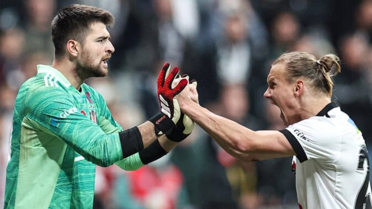 Beşiktaş - Göztepe maçının kareleri