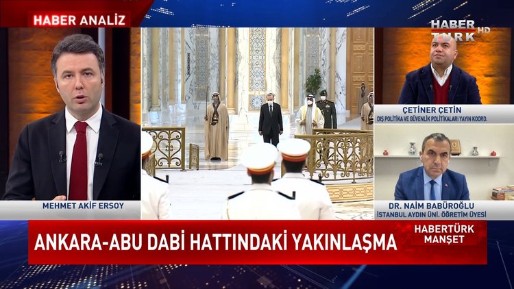 Habertürk Manşet - 14 Şubat 2022 (Cumhurbaşkanı Erdoğan'ın BAE ziyareti nasıl yorumlanmalı?)