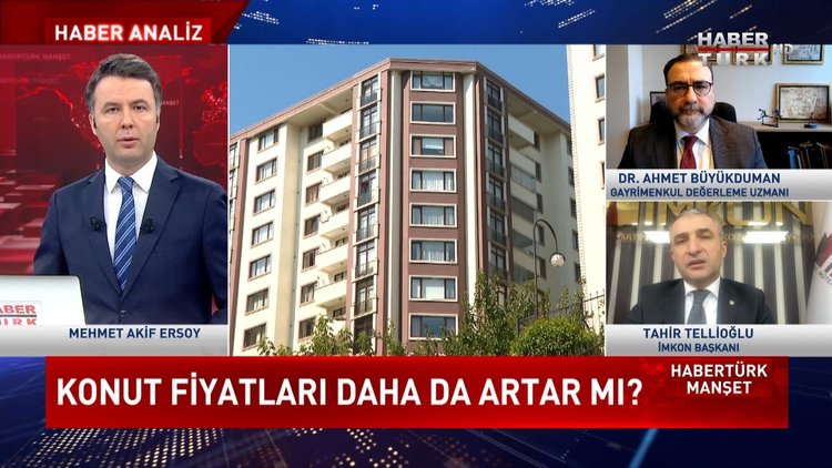Habertürk Manşet - 15 Şubat 2022 (Ne olursa konut fiyatları düşer?)