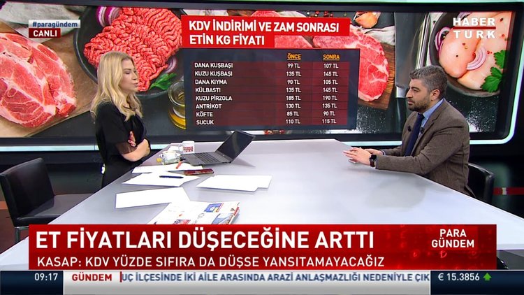 KDV indirimi sonrası "Et Zammı"