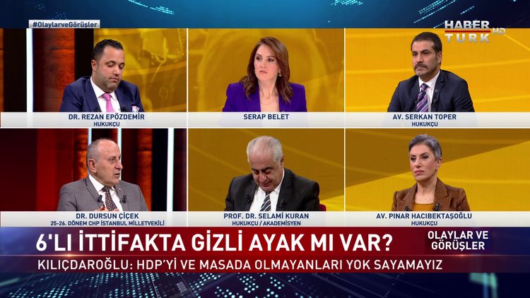 Olaylar ve Görüşler - 19 Şubat 2022 (Altılı ittifakta HDP gizli müttefik mi?)