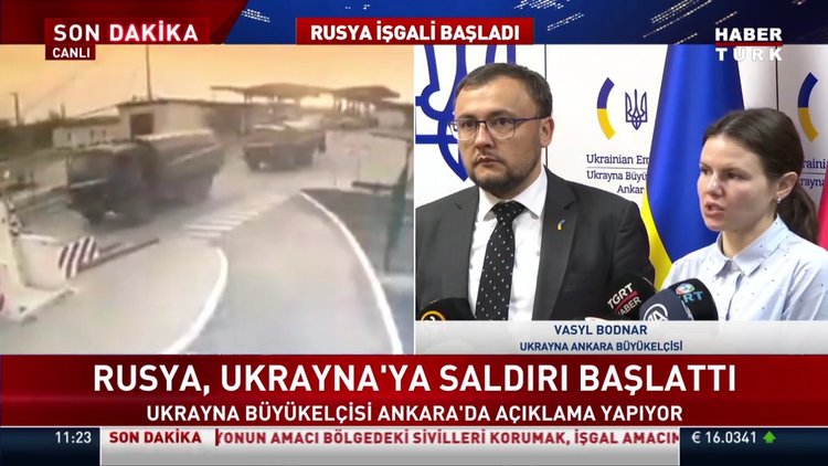 SON DAKİKA… Ukrayna Ankara Büyükelçisi'nden şok açıklamalar! "Bugün dünya değişti, hepimiz şu an savaş içindeyiz!"