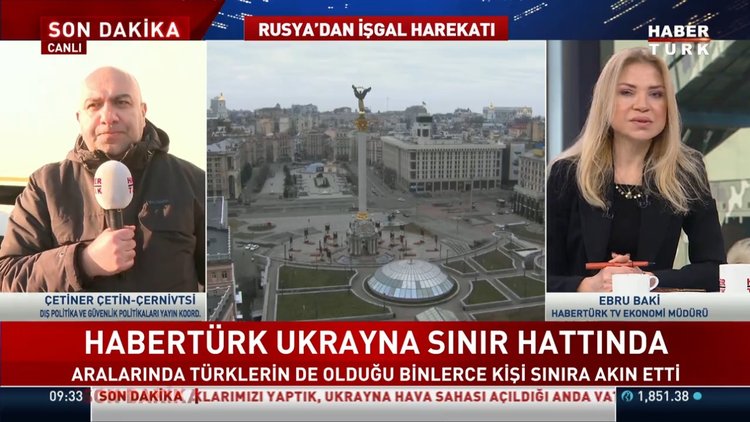 Habertürk Ukrayna sınır hattında!