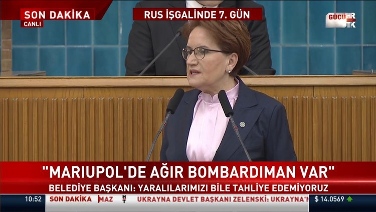 İYİ Parti lideri Akşener'den enflasyon, akaryakıt, enerji fiyatları eleştirisi - 1.bölüm