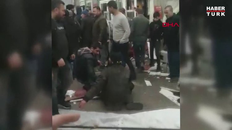 Hurda deposunda meydana gelen patlamada 2 kişi yaralandı