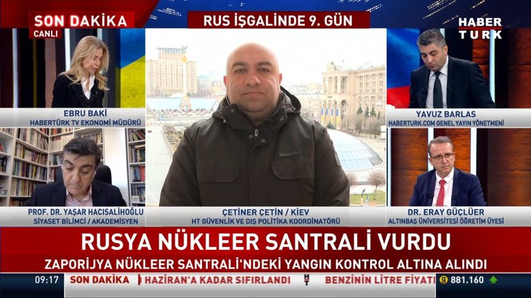 Rusya, Ukrayna'daki Zaporijya Nükleer Santrali'ni vurdu!