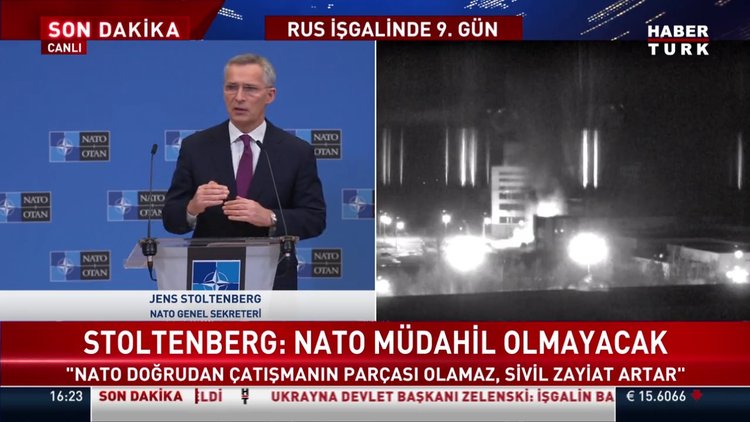 SON DAKİKA... NATO Genel Sekreteri Stoltenberg: Bu savaş Putin'in savaşıdır