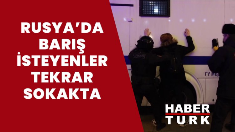 Rusya'da 20 kentte gösteri! Yüzlerce gözaltı!