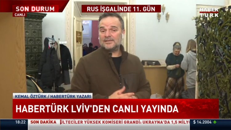 Lviv'de kütüphanede kamuflaj seferberliği