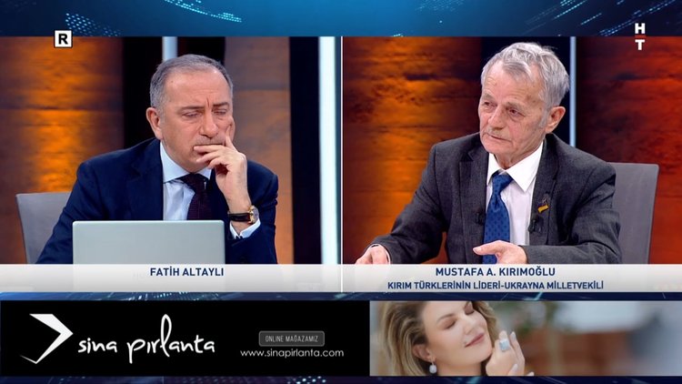 Kırım Türklerinin lideri Kırımoğlu'ndan Habertürk TV'ye açıklamalar