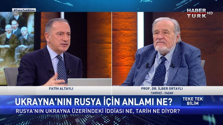 Teke Tek Bilim - 7 Mart 2022 (Prof. Dr. İlber Ortaylı tarih ve siyaset ışığında Rusya-Ukrayna ilişkilerini anlattı)