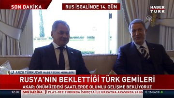 Rusya'nın beklettiği Türk gemilerine ilişkin Bakan Akar'dan açıklama!