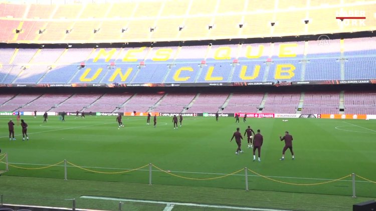 Galatasaray, Barcelona maçı hazırlıklarını tamamladı