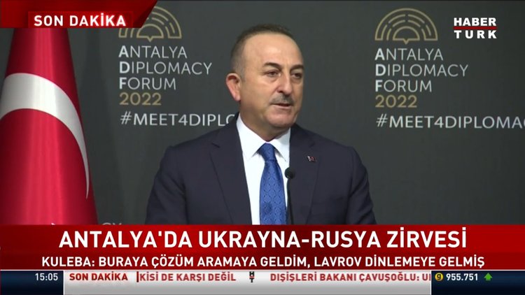 Çavuşoğlu'ndan üçlü zirve sonrası ilk mesaj: Sürdürülebilir ateşkes şart
