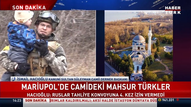 Mariupol'de camideki mahsur Türkler