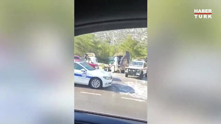 KKTC'de kar yağışı heyecanı!