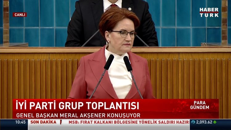 İYİ Parti lideri Akşener'den açıklamalar - 1.bölüm