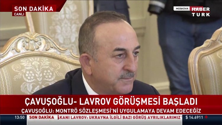 SON DAKİKA! Moskova'daki Çavuşoğlu - Lavrov görüşmesi başladı